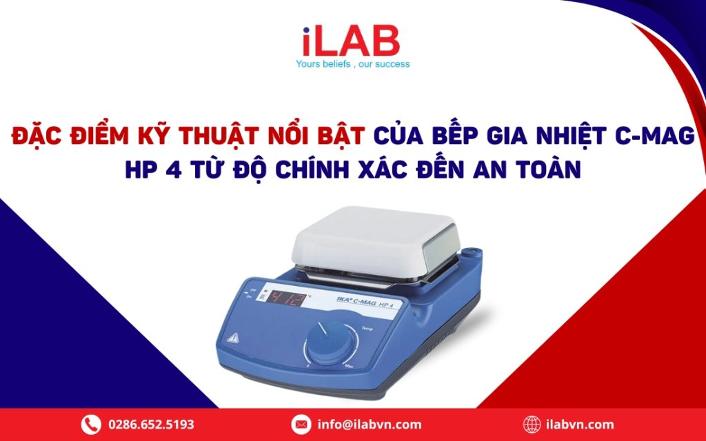 Đặc điểm kỹ thuật nổi bật của Bếp Gia Nhiệt C-MAG HP 4 Từ độ chính xác đến an toàn