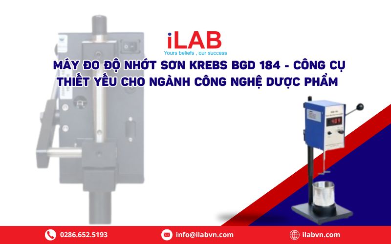 Máy đo độ nhớt sơn Krebs BGD 184