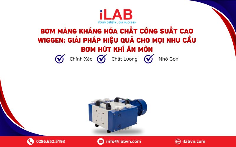 Bơm Màng Kháng Hóa Chất Công Suất Cao