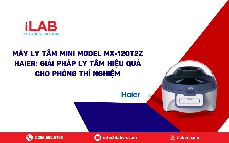 Máy ly tâm mini model MX-120T2Z Haier