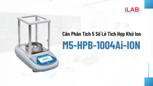 Cân phân tích 5 số lẻ tích hợp khử Ion M5-HPB-1004Ai-ION: Giải pháp cân chính xác cho phòng thí nghiệm hiện đại