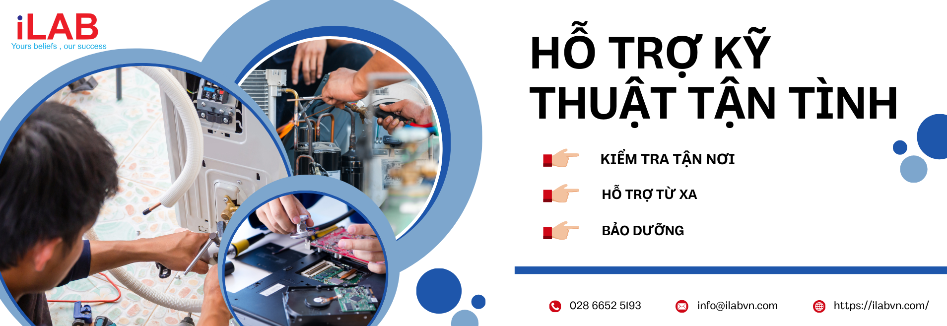 Banner Hỗ trợ kỹ thuật