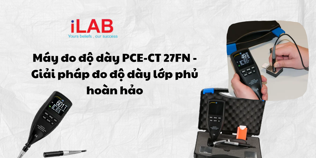 Banner Máy đo độ dày PCE-CT 27FN - Giải pháp đo độ dày lớp phủ hoàn hảo