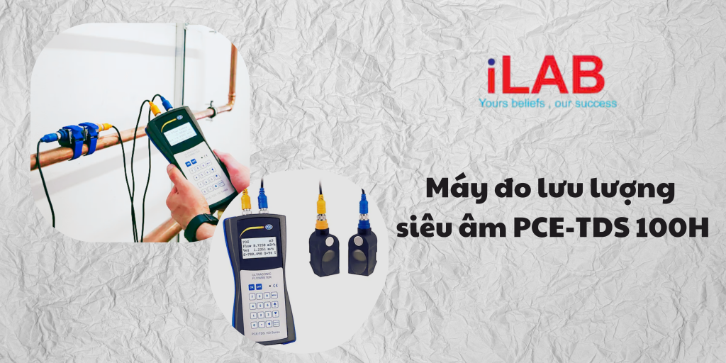 Banner Máy đo lưu lượng siêu âm PCE-TDS 100H