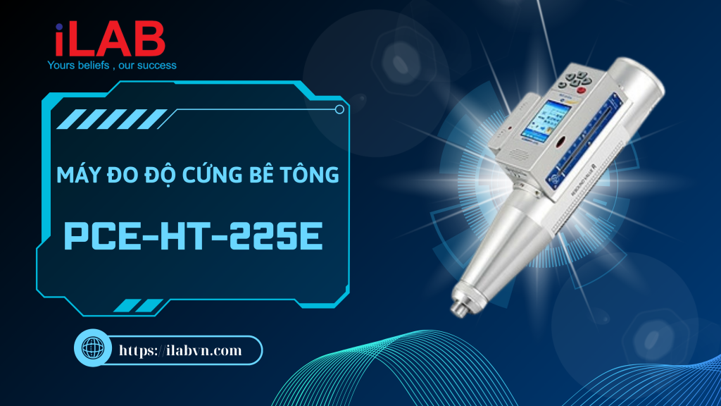 Banner Máy đo độ cứng bê tông PCE-HT-225E: Nhanh chóng và tiện lợi