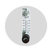 Nitrogen flow meter