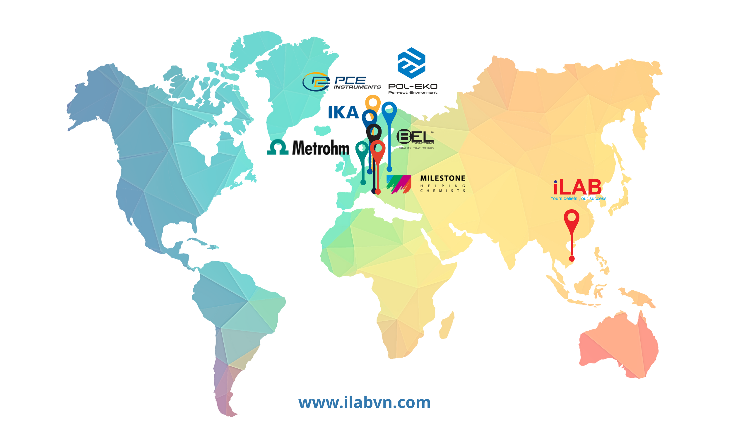 ILAB Suppliers Map banner