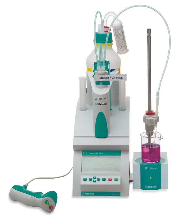 Máy chuẩn độ thủ công 876 plus