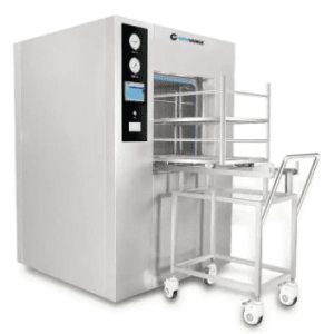 Nồi hấp tiệt trùng nằm ngang hai cửa CenVA Froge HSA 609